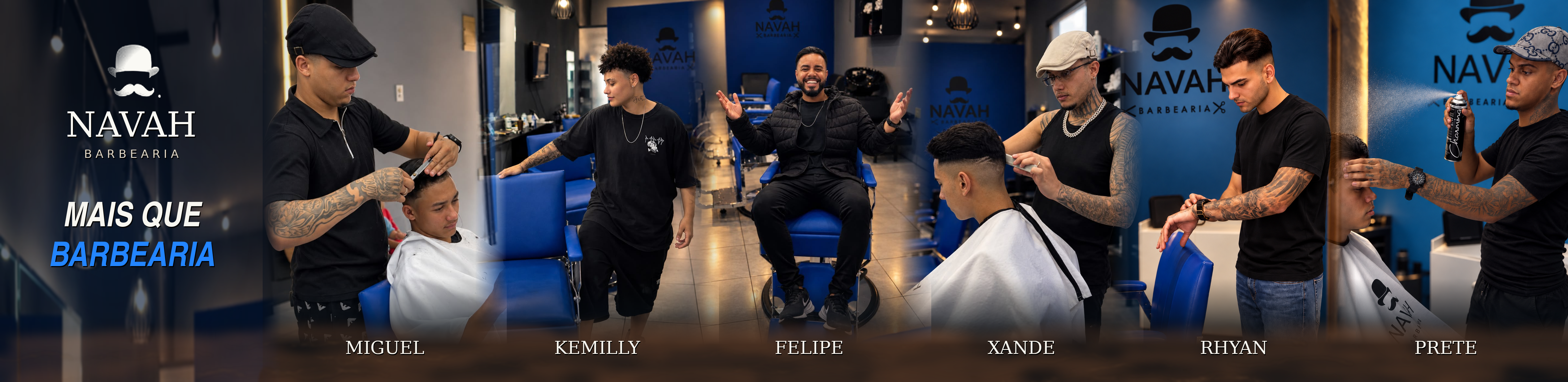 Equipe NAVAH Barbearia